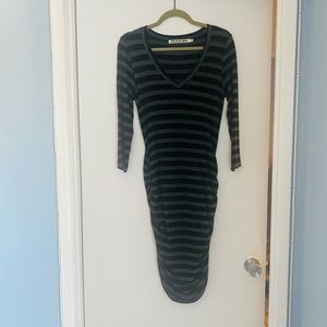 Michael Stars striped dress size large L